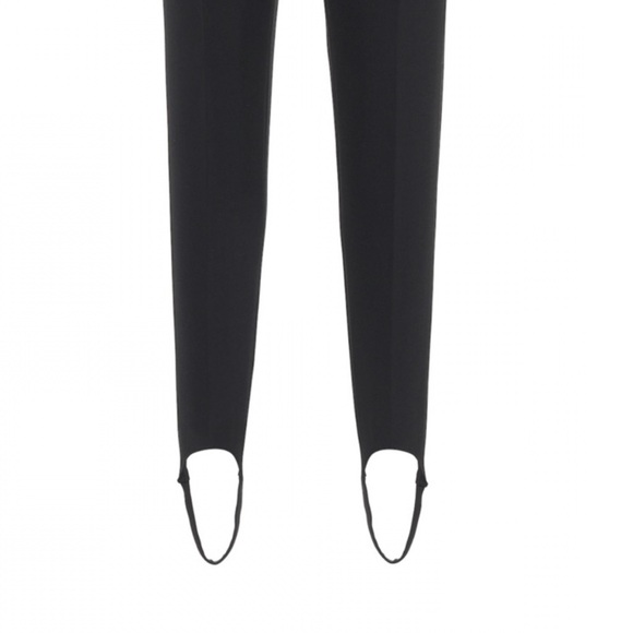 Isabel Marant Nanou Stirrup Wool-Blend Pants Size 42/US 10 Black - Picture 8 of 11